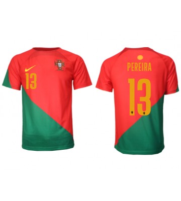 Portugal Danilo Pereira #13 Hemmatröja VM 2022 Korta ärmar
